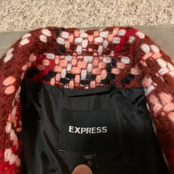 New NWT Express Women's Knit Jacket Med - Picture 5 of 10